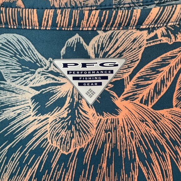 Columbia PFG Womens XL sundress hawaiian tropical print sleeveless - Picture 4 of 8